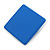 30mm Tall/ Blue Acrylic Square Stud Earrings in Matt Finish - view 5