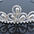 Bridal/ Wedding/ Prom Rhodium Plated Faux Pearl, Crystal Classic Tiara - view 4