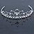 Princess Bridal/ Wedding/ Prom Rhodium Plated Austrian Crystal Tiara