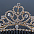 Bridal/ Wedding/ Prom/ Party Gold Plated Swarovski Crystal Hair Comb/ Tiara - 12cm - view 2