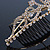 Bridal/ Wedding/ Prom/ Party Gold Plated Swarovski Crystal Hair Comb/ Tiara - 12cm - view 6