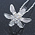 Bridal/ Wedding/ Prom/ Party Set Of 6 Rhodium Plated Crystal Daisy Flower Hair Pins - view 5