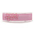 Light Pink Floral Plastic Barrette Hair Clip Grip - 10cm Across - view 9