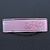 Light Pink Floral Plastic Barrette Hair Clip Grip - 10cm Across - view 2