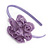 Lavender Fabric Flower Flex HeadBand - view 7