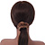 Light Brown With Chocolate Stripes Hair Scrunchie - view 2