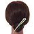 Light Green Hair Beak Clip/ Concord Metal Clip - 13cm Across - view 2