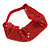 Retro/ Disco Hot Red Sequin Wide Elastic Headband/ Headwrap - view 6