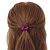 Magenta Sequin Hair Elastic - view 2