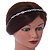 Bridal/ Wedding/ Prom Rhodium Plated Clear Crystal Tiara Headband - view 6