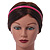 Snake Print Leather Style Pink Alice/ Hair Band/ HeadBand - view 5