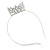 Statement Full Round Clear Crystal Queen Crown Rhinestone Bridal Tiara Headband Pageant Prom Wedding Hair Jewellery