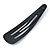 6 Piece Snap Clip Set In Classic Black - 45mm Long - view 5