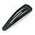 6 Piece Snap Clip Set In Classic Black - 45mm Long - view 7