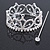 Statement Full Round Clear Crystal Queen Crown Rhinestone Bridal Tiara Pageant Prom Wedding Hair Jewellery - view 5
