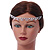 Fancy Pattern Clear Crystal Elastic Hair Band/ Elastic Band/ Headband - 50cm L (not stretched) - view 3