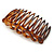 Tortoise Shell Effect Acrylic Hair Comb - 75mm - view 5