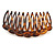 Tortoise Shell Effect Acrylic Hair Comb - 75mm - view 7