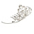 Fairy Princess Bridal/ Wedding/ Prom/ Party Silver Tone Crystal Mini Hair Comb Tiara - 55mm - view 8