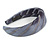 Retro Thicken Padded Velvet Glitter Stripes Wide Chunky Hair Band/ HeadBand/ Alice Band in Blue Grey - view 8