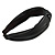 Wide Chunky Black PU Leather, Faux Leather Knot Hair Band/ HeadBand/ Alice Band - view 10