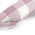 Lilac/ White Checked Fabric Bow Alice/ Hair Band/ HeadBand - view 5