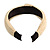 Fashion Braid Straw Style Flex HeadBand/ Head Band, Hairband in Light Cream - view 5