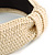 Fashion Braid Straw Style Flex HeadBand/ Head Band, Hairband in Light Cream - view 6