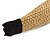 Fashion Braid Straw Style Flex HeadBand/ Head Band, Hairband in Beige - view 5
