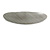 Grey Olive Stripy Print Acrylic Oval Barrette/ Hair Clip In Silver Tone - 90mm Long - view 7