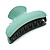 Large Pastel Mint Acrylic Hair Claw/ Hair Clamp - 9cm Across - view 10