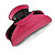 Large Bright Pink Acrylic Hair Claw/ Hair Clamp - 9cm Across - view 7