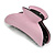 Large Pastel Pink Acrylic Hair Claw/ Hair Clamp - 9cm Across - view 4