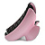 Large Pastel Pink Acrylic Hair Claw/ Hair Clamp - 9cm Across - view 7
