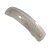 Light Grey Сheckered Print with Glitter Acrylic Square Barrette/ Hair Clip In Silver Tone - 90mm Long - view 8
