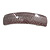 Taupe Snake Print Acrylic Square Barrette/ Hair Clip In Silver Tone - 90mm Long - view 7