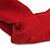 Classic Burgundy Red Twisted Fabric Elastic Headband/ Headwrap - view 4