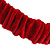 Wine Red Velour Fabric Flex HeadBand/ Head Band - view 3