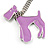 Pink Enamel Dog Keyring/ Handbag Charm - view 5