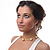 Gold Mesh Imitation Pearl Fashion Necklace - view 2