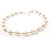 Multi-Sized Lustrous Imitation Pearl Necklace - view 5