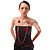 Long Red Geometric Plastic Costume Necklace - 108cm L - view 2