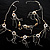 Romantic Long Multi Wooden & Metal Beads Silver Tone Chain Fashion Necklace  - view 7