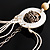 Romantic Long Multi Wooden & Metal Beads Silver Tone Chain Fashion Necklace  - view 10