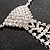 Austrian Crystal Necktie Fashion Necklace - view 5