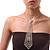 Austrian Crystal Necktie Fashion Necklace - view 6
