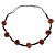 Boho Long Beaded Wooden Fashion Necklace - view 2