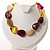Multicoloured Plastic Chunky Nugget Choker - view 6