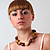 Multicoloured Plastic Chunky Nugget Choker - view 7