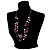 2 Strand Purple Floral Shell Necklace (Purple) - view 6
